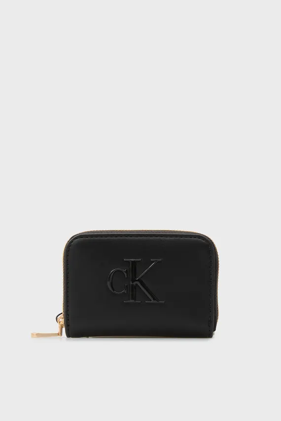 Portofel/BOLD CK MEDIUM ZIP AROUND Calvin Klein