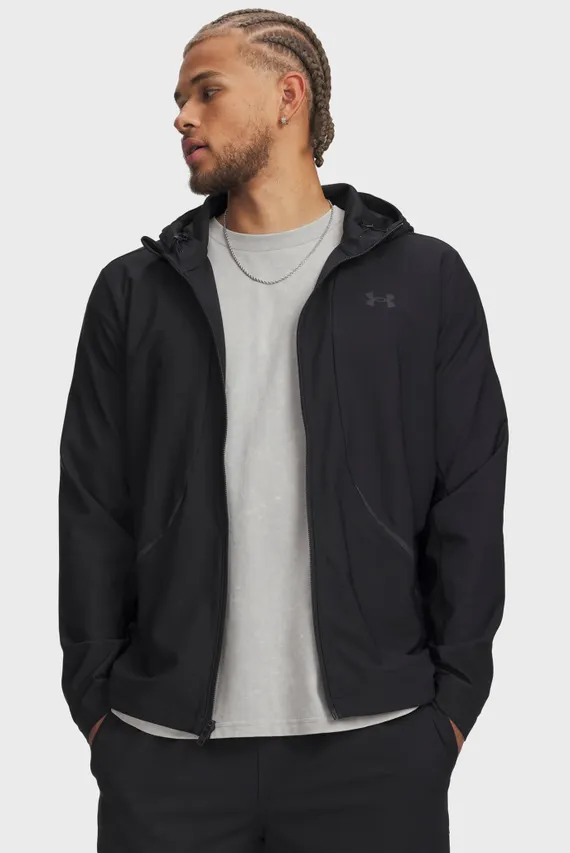 Geacă subțire Neagră Pentru bărbați UA Unstoppable Woven Jacket Under Armour