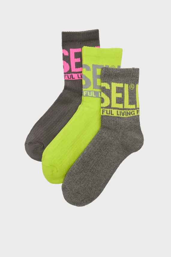 Набор носков х3/SKM-RAY-3PACK-CUSHIONED-17,5 CALZINO Diesel