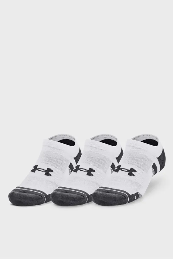 Șosete Albe UA Performance Cotton 3pk NS Under Armour