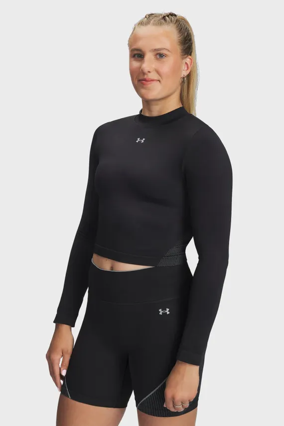 Tricou cu mânecă lungă Negru Pentru femei UA Vanish Seamless LS Under Armour