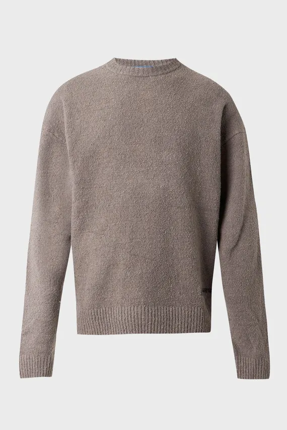 Свитер/klj textured crew neck sweater Karl Lagerfeld Jeans