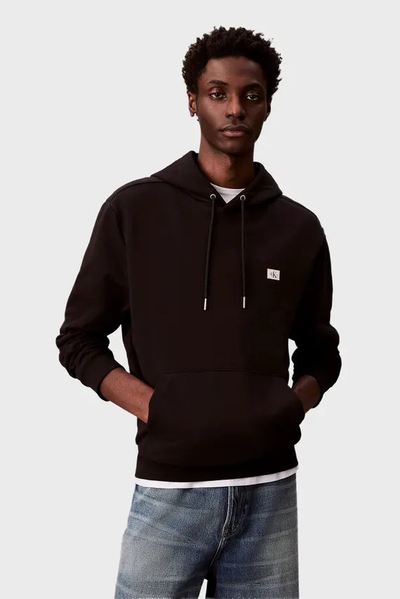 Hanorac/LS EU 350TERRY BADGE HOODIE Calvin Klein Jeans