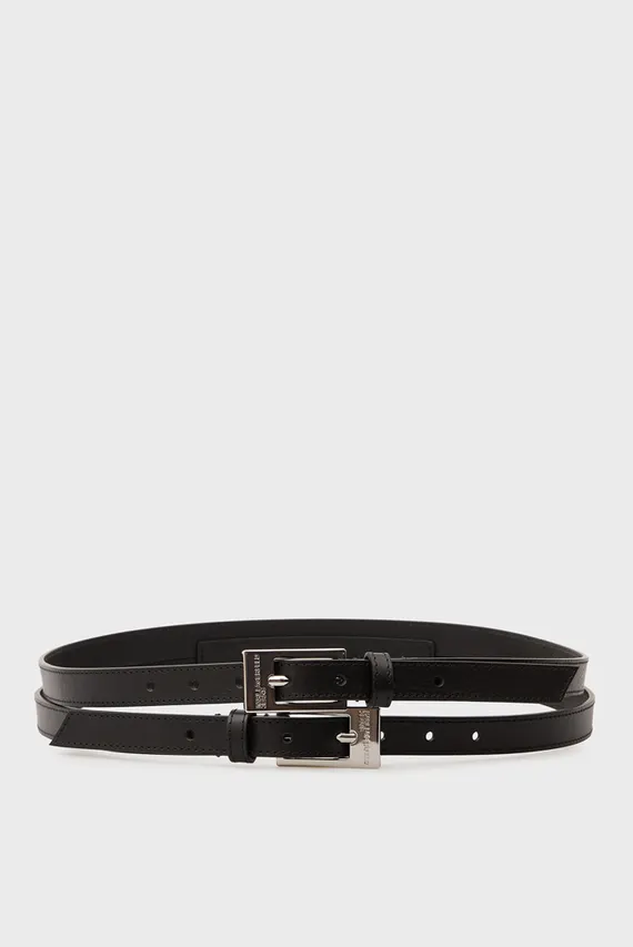 Ремень/KLJ DOUBLE THIN LTHR BELT Karl Lagerfeld Jeans