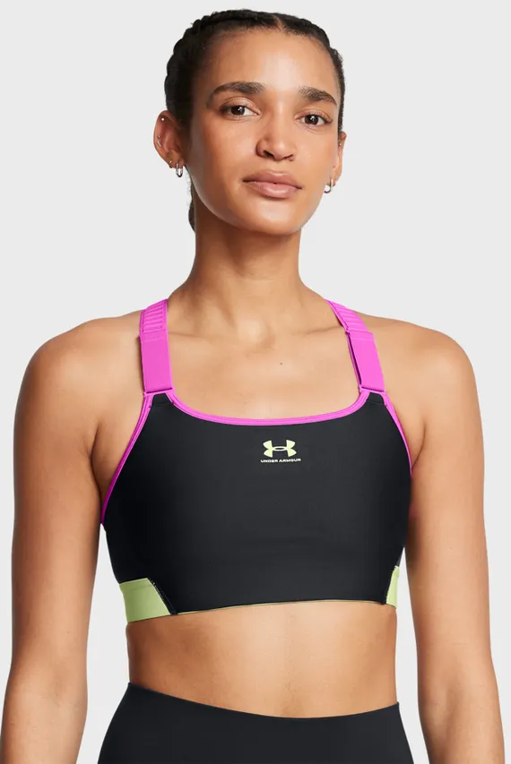 Top Negru Pentru femei UA HG Armour High Pocket Under Armour
