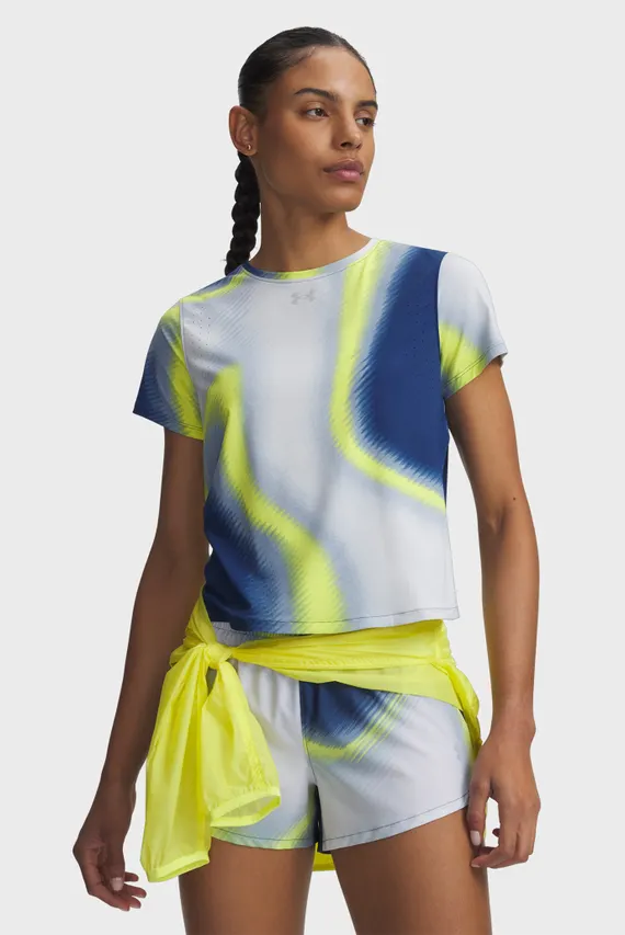 Футболка/UA Velociti Pro Print SS Under Armour