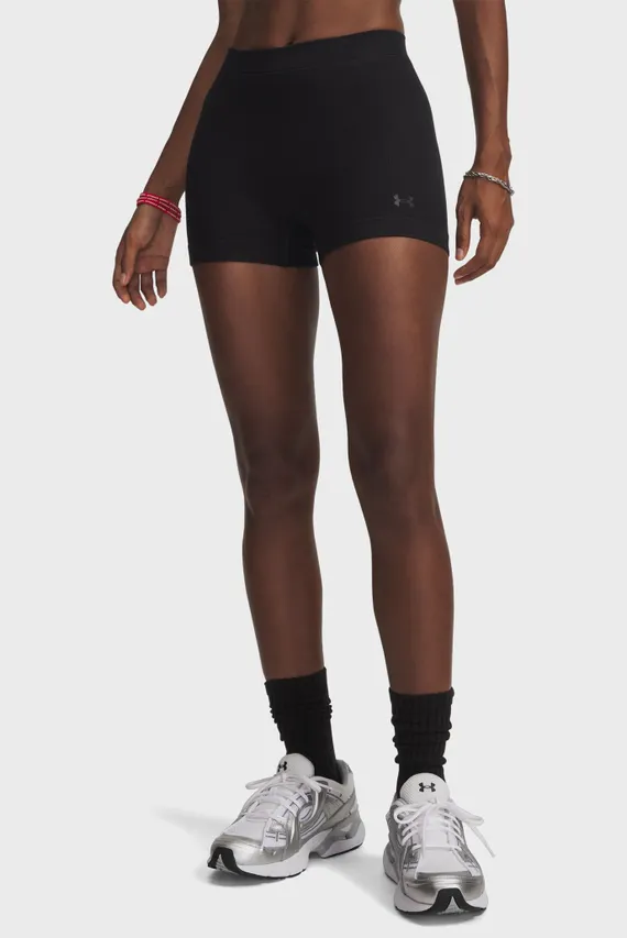 Женские Черные Шорты Seamless Cotton Shorty Under Armour