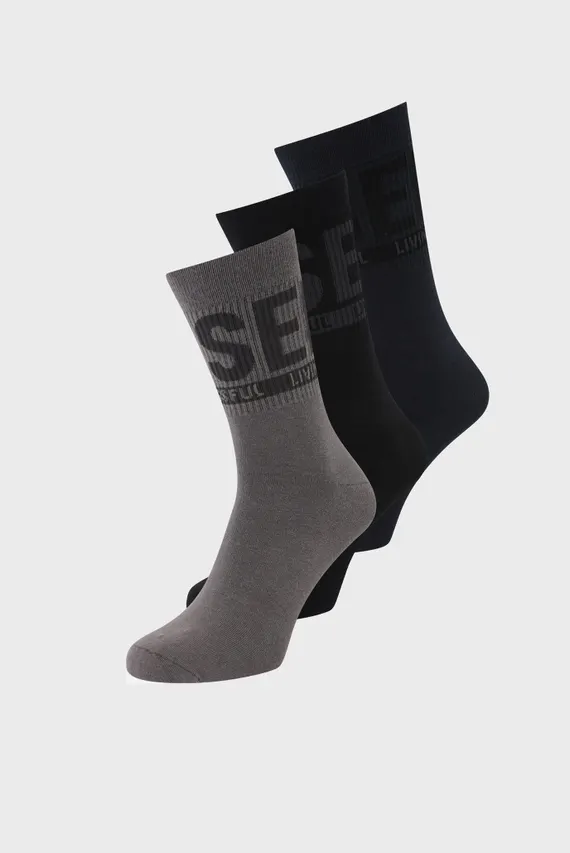 Набор носков х3/SKM-RAY-THREEPACK  CALZINO Diesel