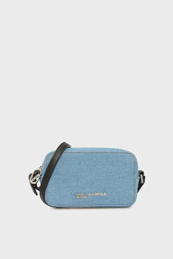 Сумка/klj logo sm denim camera bag Karl Lagerfeld Jeans