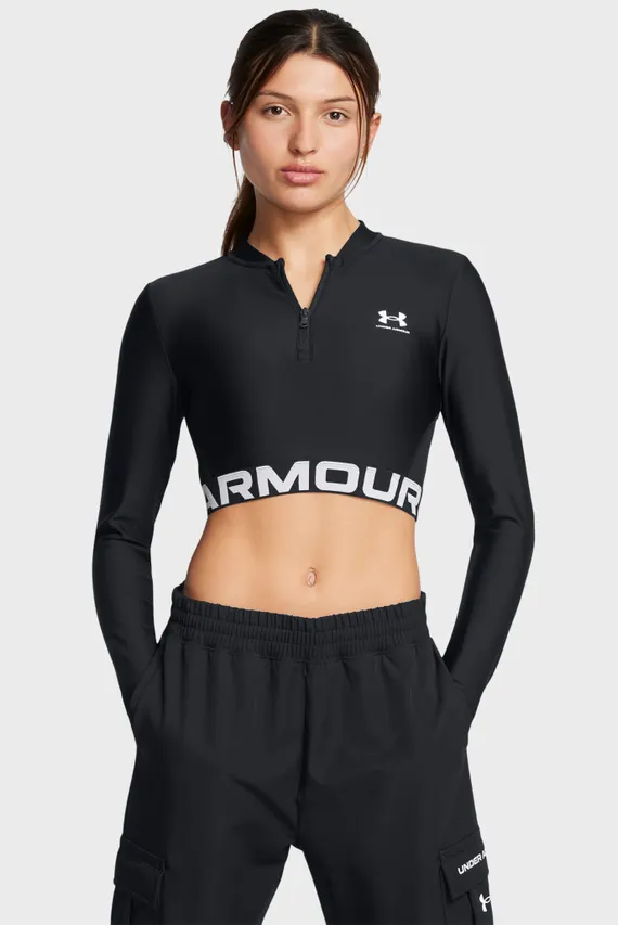 Maneca lunga/HeatGear Rib 1/4 Zip LS Under Armour