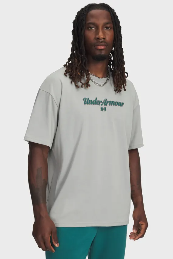 Tricou Gri Pentru bărbați UA M HWT WM SS Under Armour