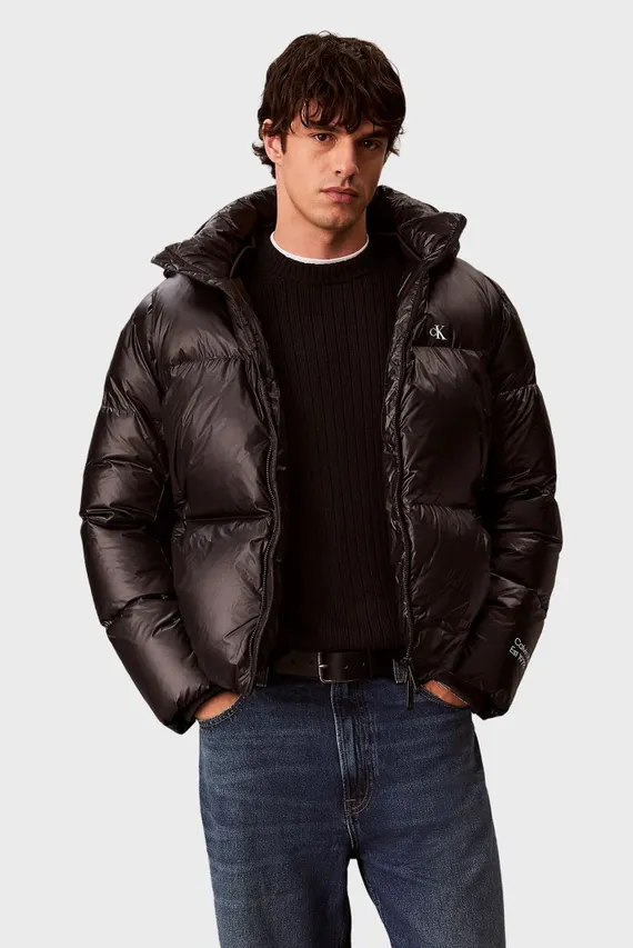 Palton de iarnă/LS GLOSSY DETACHABLE HD DOWN PUF Calvin Klein Jeans