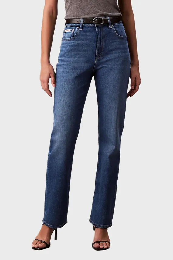 Джинсы/HIGH RISE STRAIGHT INDIGO CHANNE Calvin Klein Jeans