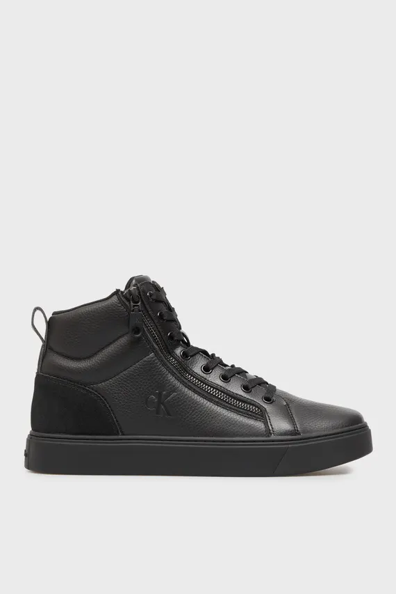 Vârfuri înalte/CLASSIC CUP MID LACEUP ZIP LTH Calvin Klein
