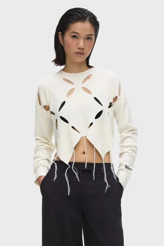 Pulover/klj knitted argyle top Karl Lagerfeld Jeans