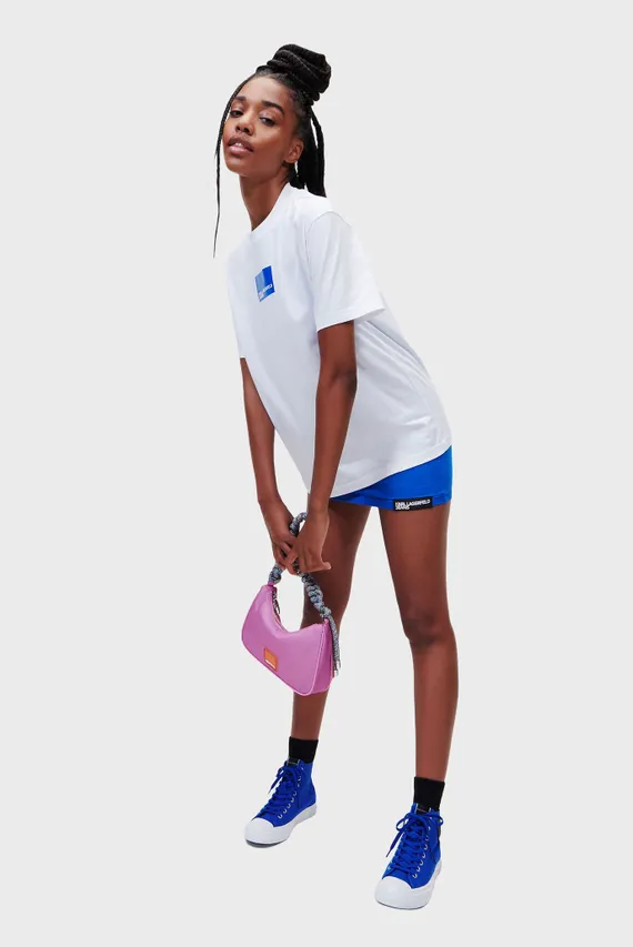 Футболка/klj regular sslv logo tee Karl Lagerfeld Jeans