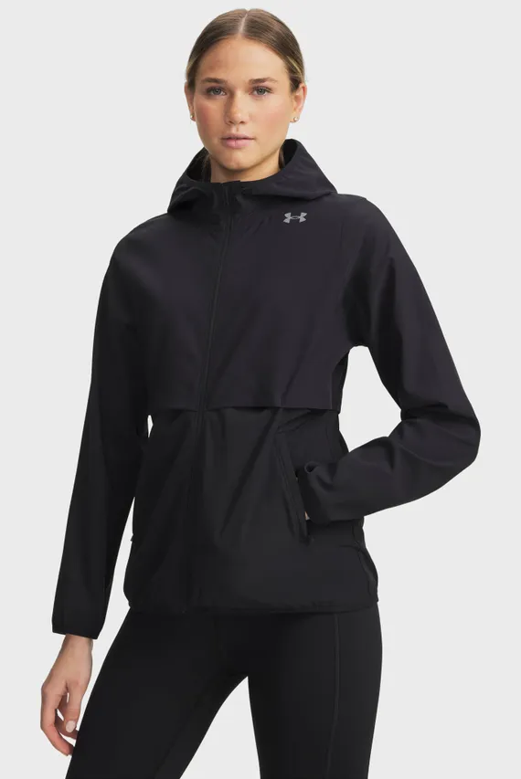 Женская Черная Ветровка UA Velociti STORM Jacket Under Armour