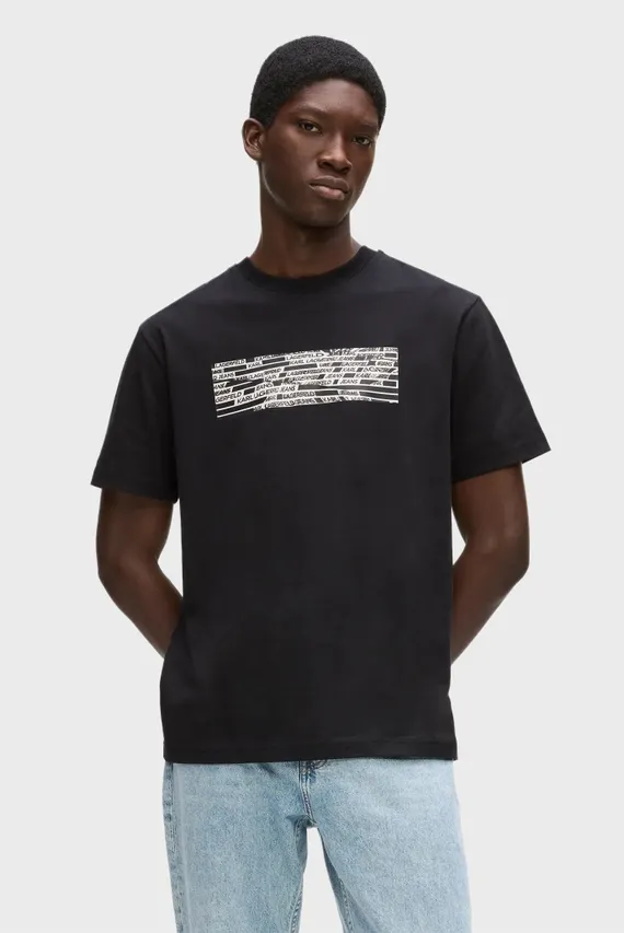 Tricou/KLJ REG SS TAPE LOGO TEE Karl Lagerfeld Jeans