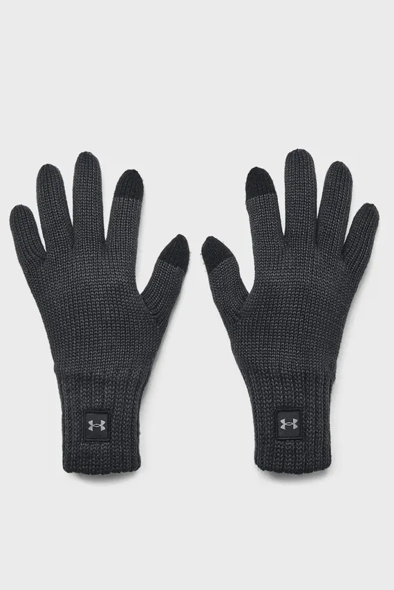 Мужские Черные Перчатки UA Halftime Wool Glove Under Armour