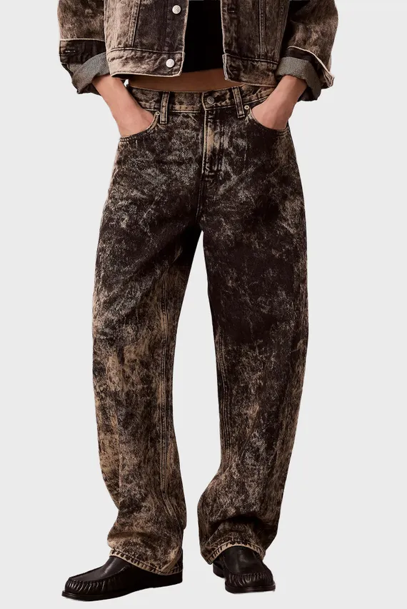Джинсы/RELAXED BARREL JEAN BLACK TOBACC Calvin Klein Jeans