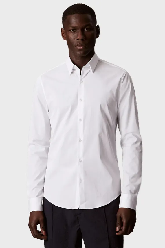 Рубашка/XSLIM ESNTL POPLIN STR SLD Calvin Klein