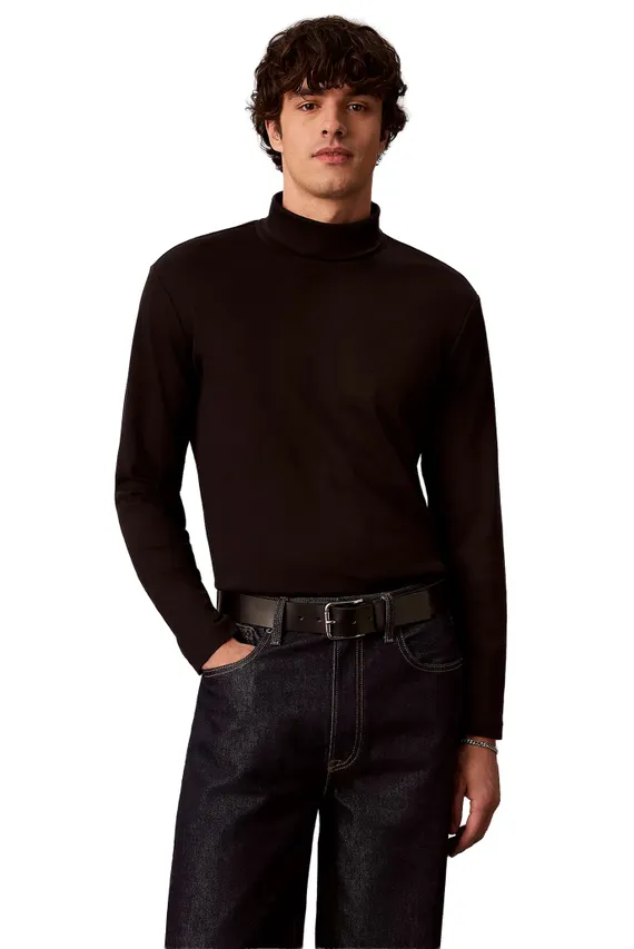 Maneca lunga/LS LIGHTWEIGHT SUPIMA ROLLNECK T Calvin Klein