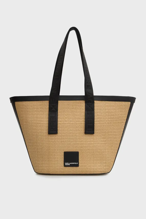 Сумка/KLJ BOX LOGO RAFFIA SHOPPER Karl Lagerfeld Jeans