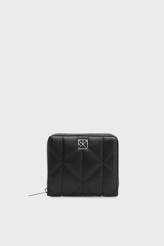 Кошелек/QUILTED SQUARE ZIP AROUND Calvin Klein