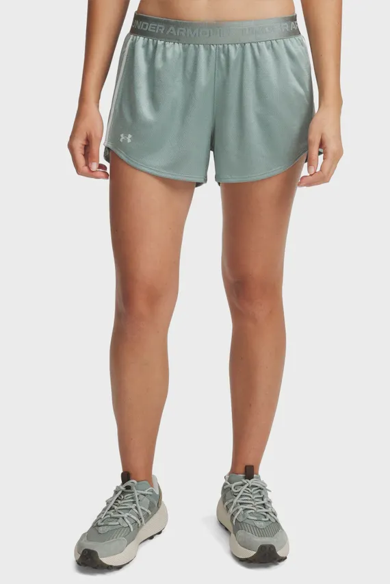 Șorturi Verzi Pentru femei Tech Play Up Shine Shorts Under Armour