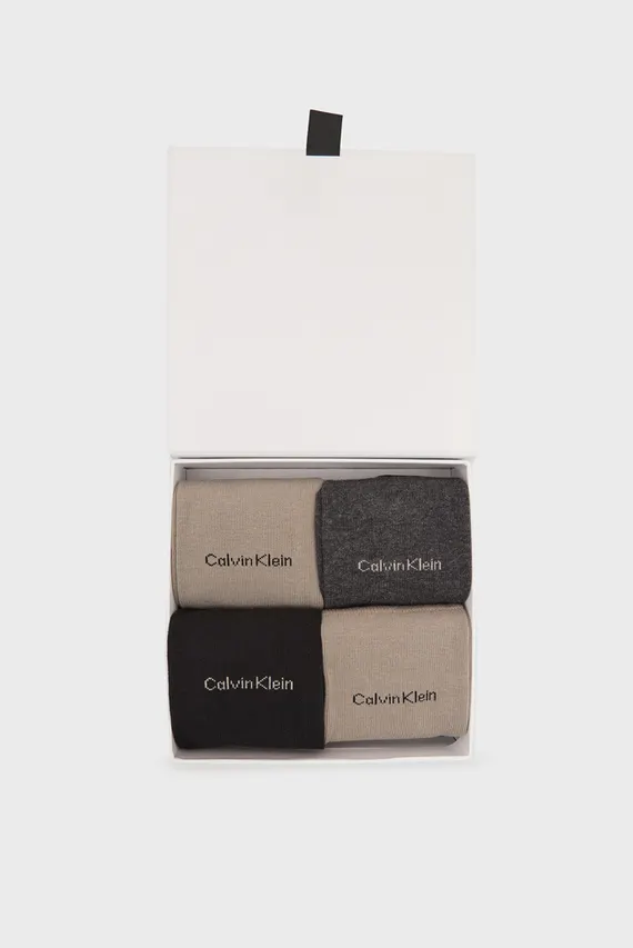 Носки/CK MEN SOCK 4P GIFTBOX CLASSIC Calvin Klein