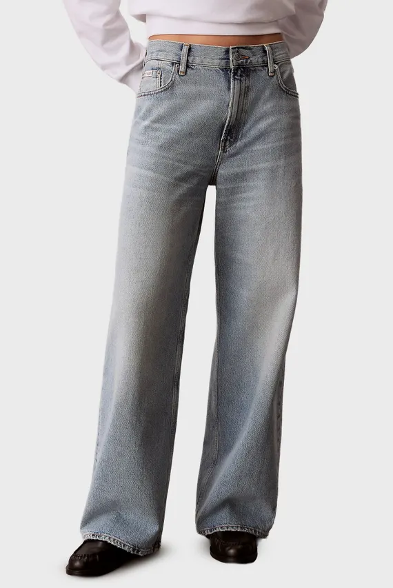 Blugi/90s STRAIGHT BASSET BLUE Calvin Klein Jeans