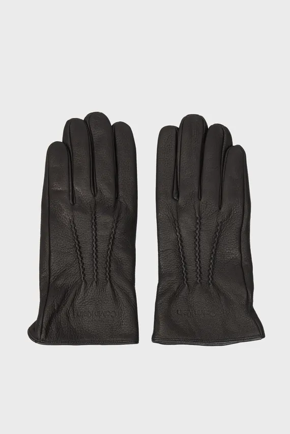 Mănuși/CLASSIC PEBBLE LEATHER GLOVES Calvin Klein