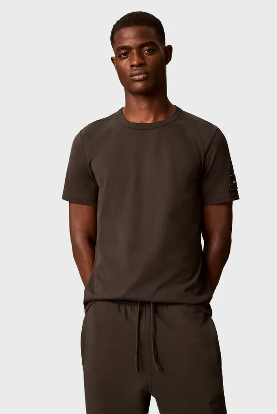 Tricou/SS CLSC SUEDED JERSEY BADGE TEE Calvin Klein
