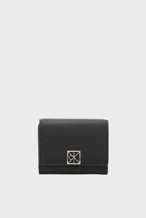 Кошелек/EMBLEM HW PEBBLE TRIFOLD W/ZIP Calvin Klein