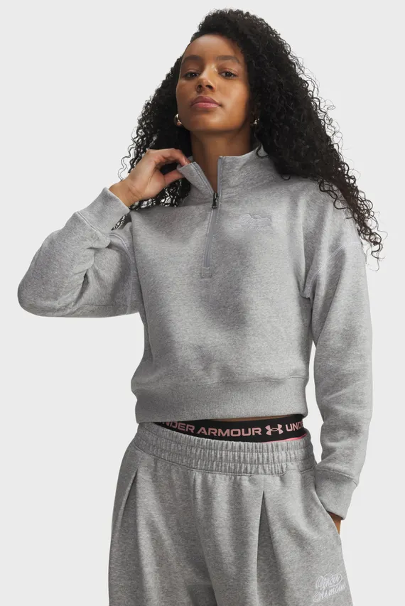 Худи/Rival Fleece Script HZ Under Armour