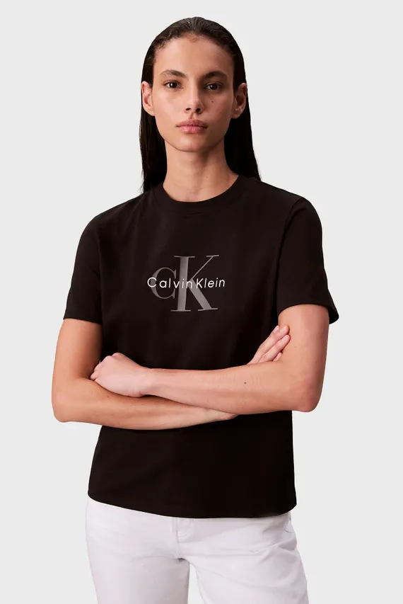Футболка/HERO SS CLASSIC MONOLOGO CNECK T Calvin Klein Jeans