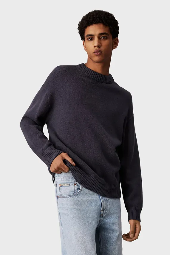 Свитер/COTTON WOOL CREW NECK SWEATER Calvin Klein Jeans