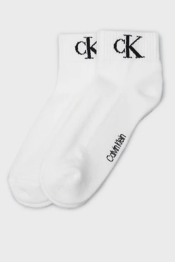 Șosete/CKJ MEN QUARTER 2P MONOGRAM Calvin Klein