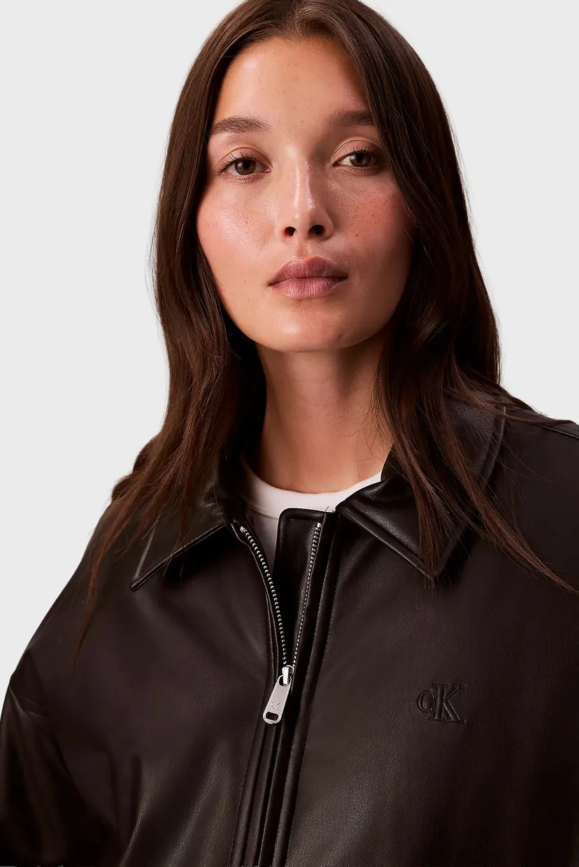 Geaca de piele/FAUX LEATHER INSULATED BOMBER 5
