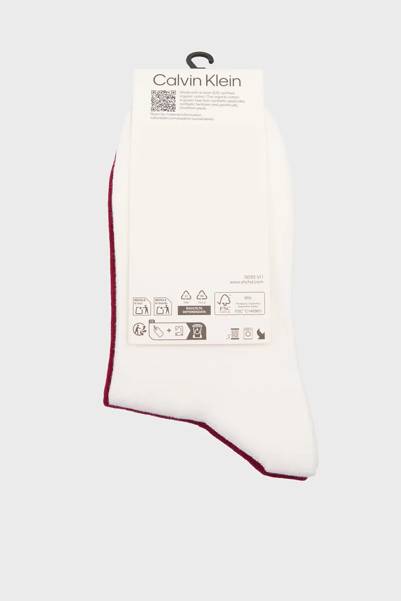 Носки/CKJ WOMEN SHORT SOCK 2P CUT LO 3