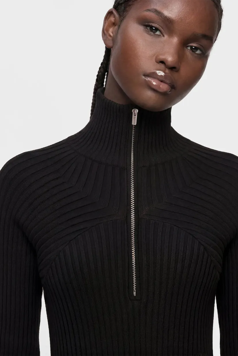 Платье/klj zip knit dress 4
