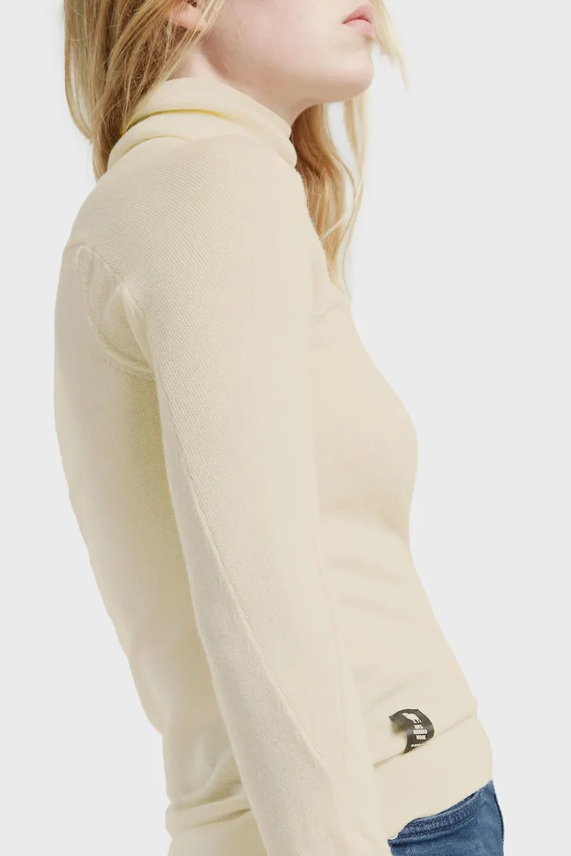 Свитер/Core slim turtle knit wmn 5