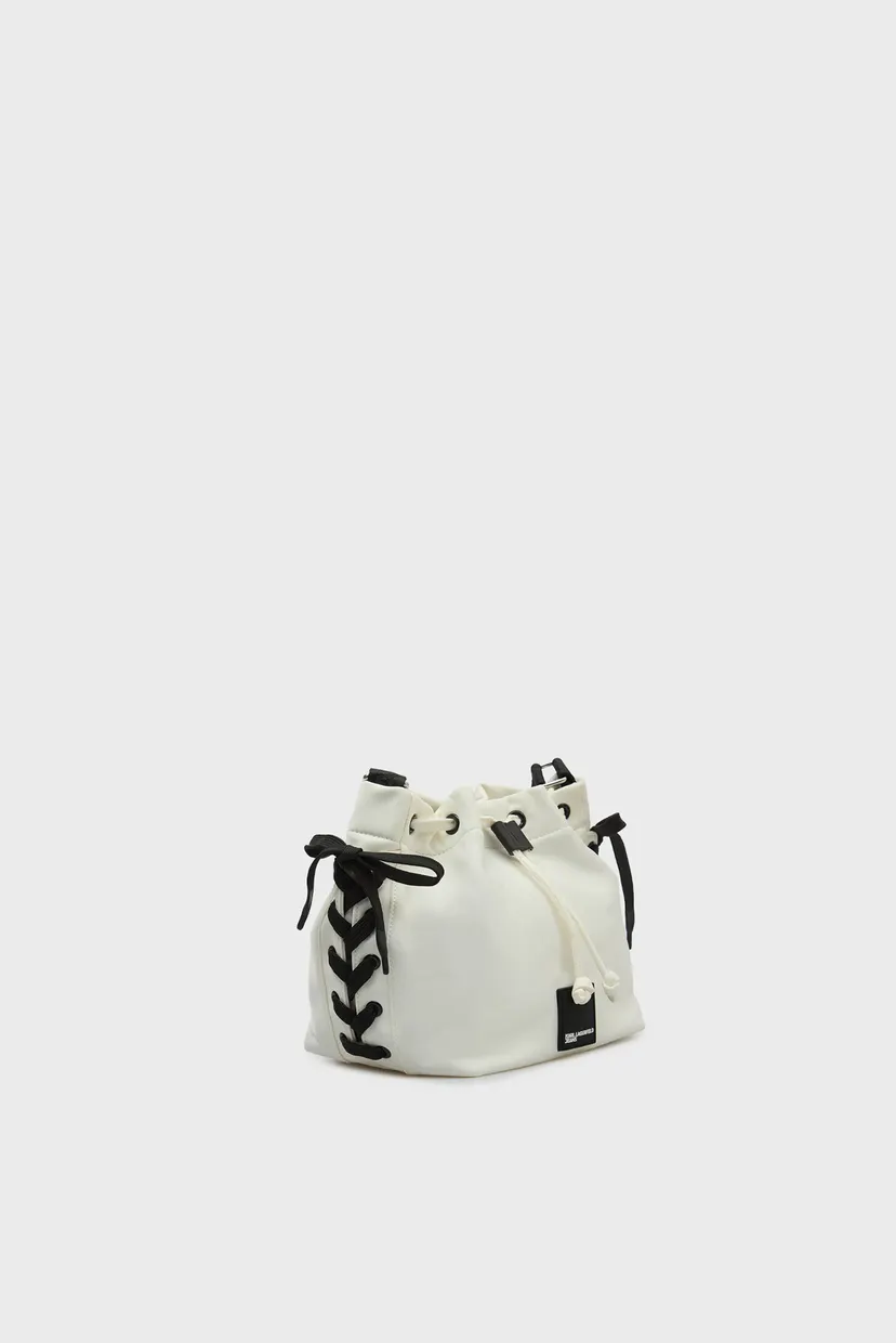 Sac/KLJ NYLON LACE UP SM BUCKETBAG 3