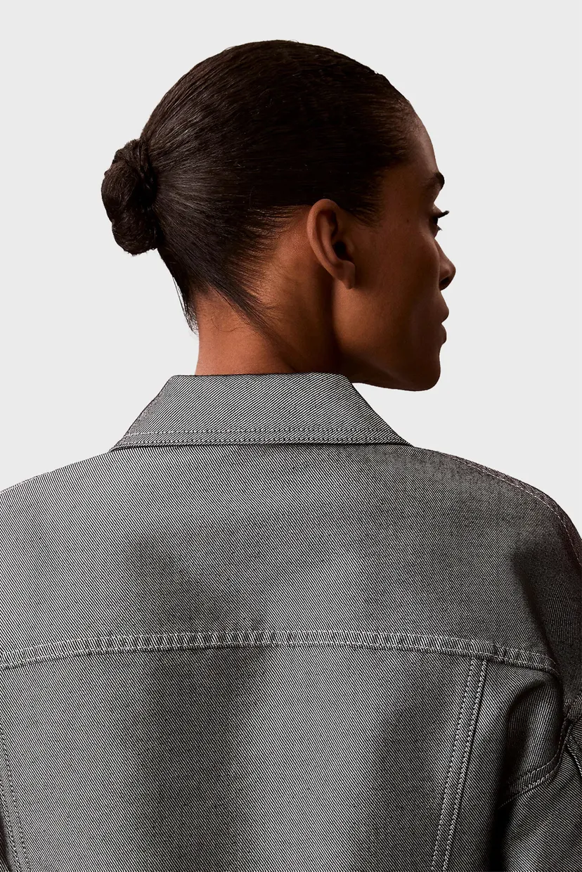 Куртка джинсовая/DENIM BOMBER JACKET DENIM SHINE 5