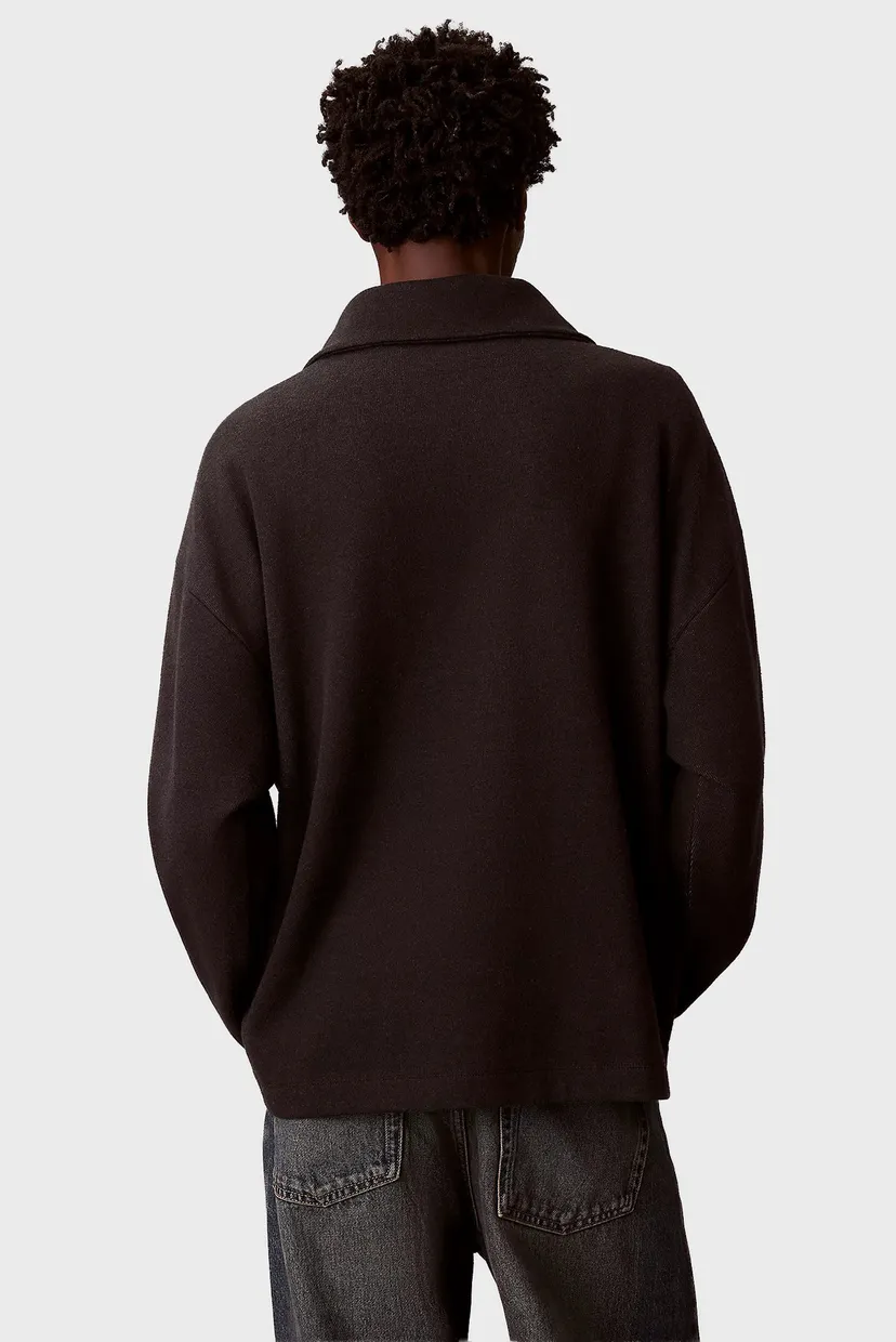 Реглан/LS BRUSHED RIB QTR ZIP PULLOVER 3