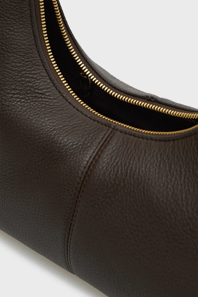 Sac/SLOUCHY LEATHER SHOULDER BAG 5