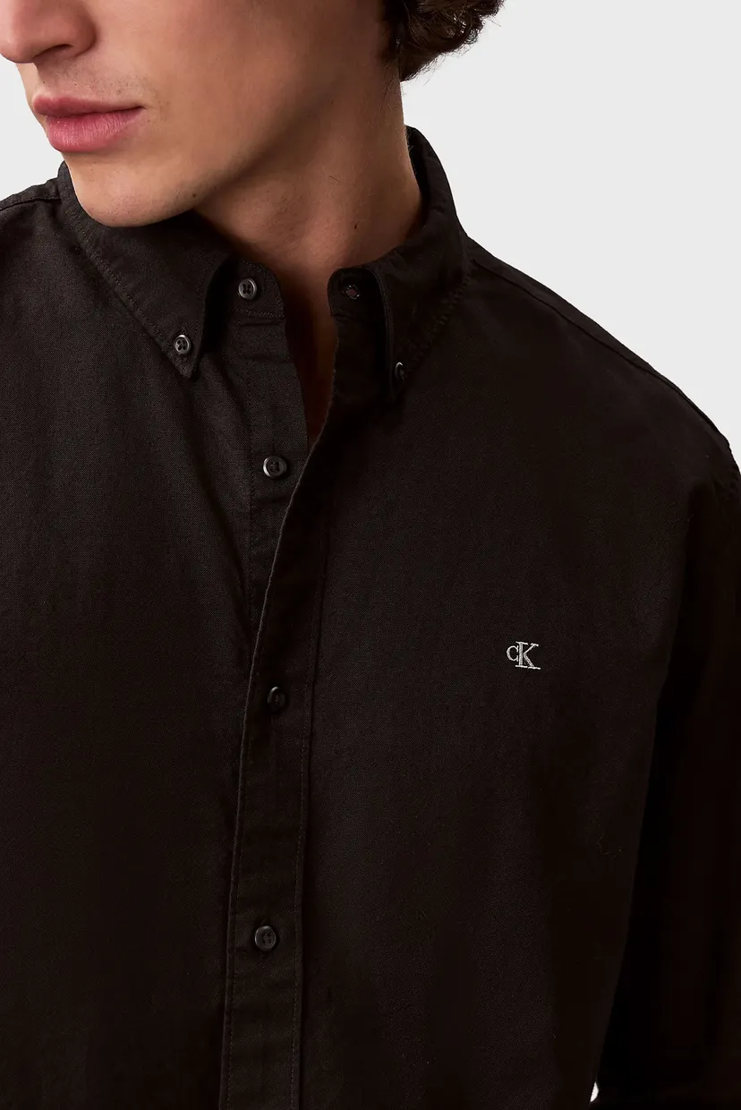 Рубашка/LS SOLID OXFORD CLASSIC SHIRT 4