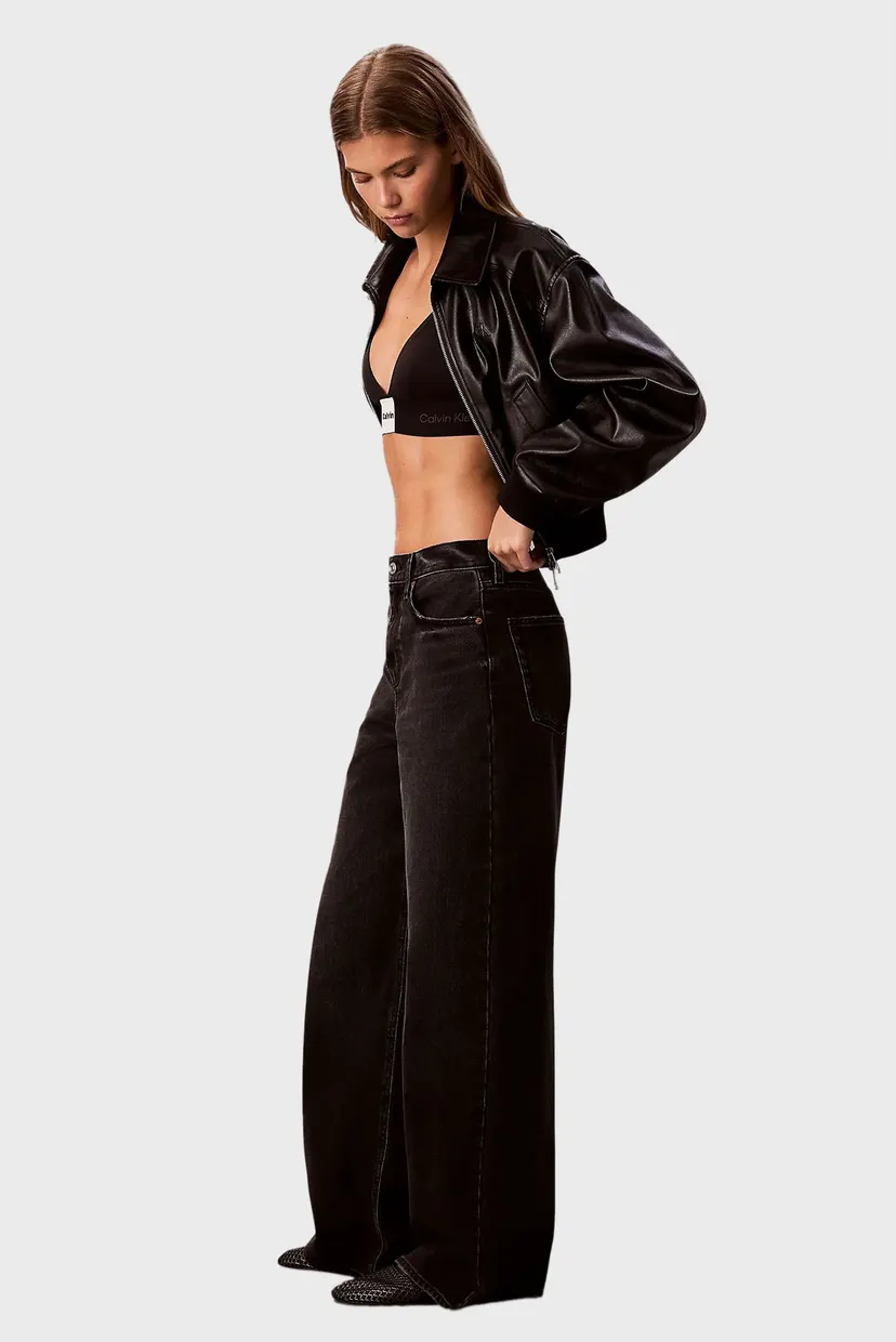 Blugi/THE WIDE LEG EVENING BLACK 3