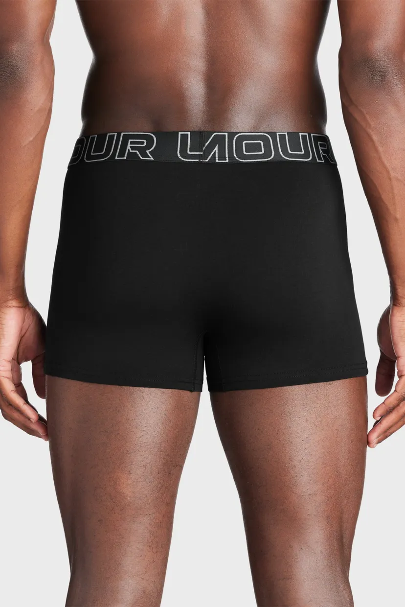 Трусы/Underwear Boxers UA PERFORMANCE COTTON - SOLID 3 3PK 3
