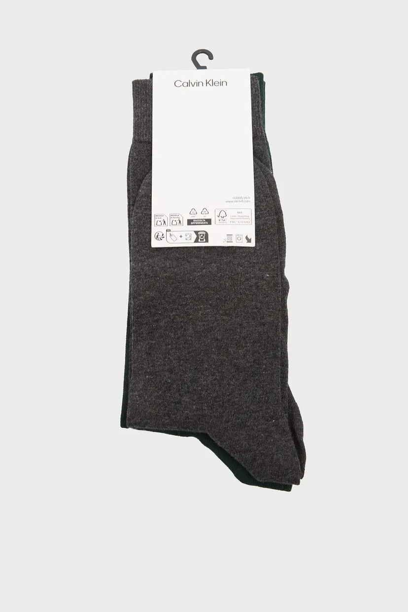 Șosete/CK MEN SOCK 2P PINSTRIPE 3